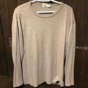 Calvin Klein Jeans 100% Cotton Crew Neck Top